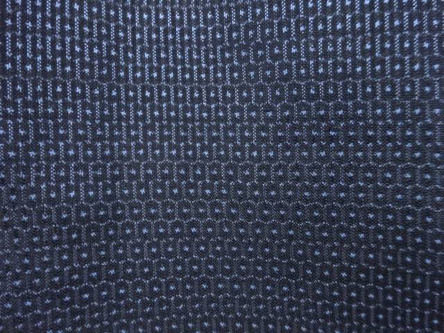 JAPANESE KIMONO / ANTIQUE MENS ENSEMBLE KIMONO / SILK / DORO OSHIMA TSUMUGI